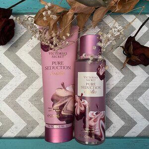 Victoria's Secret, Pure Seduction Brulee, Fragrance Lotion & Mist, NEW!